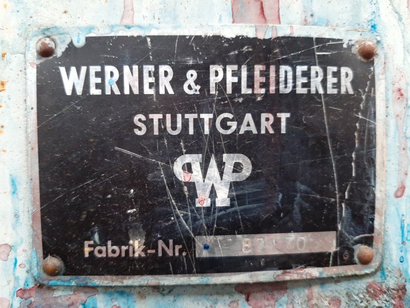 Werner & Pfleiderer - Z-blade mixer