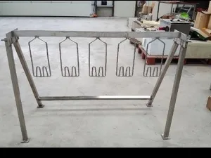 Evisceration structure, 5 birds
