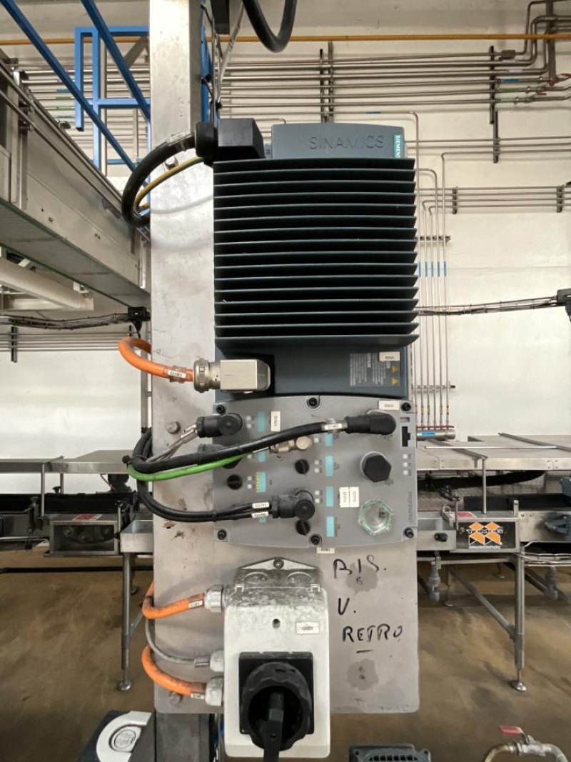 TMG Automated Verpackung TMG Automated Verpackung Förderband Belt for Bottles from Filler to Labeller - Line 5