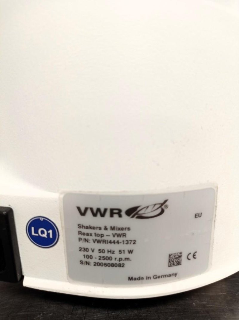 AGITATORE PER PROVETTA – VWR – MOD. REAX TOP