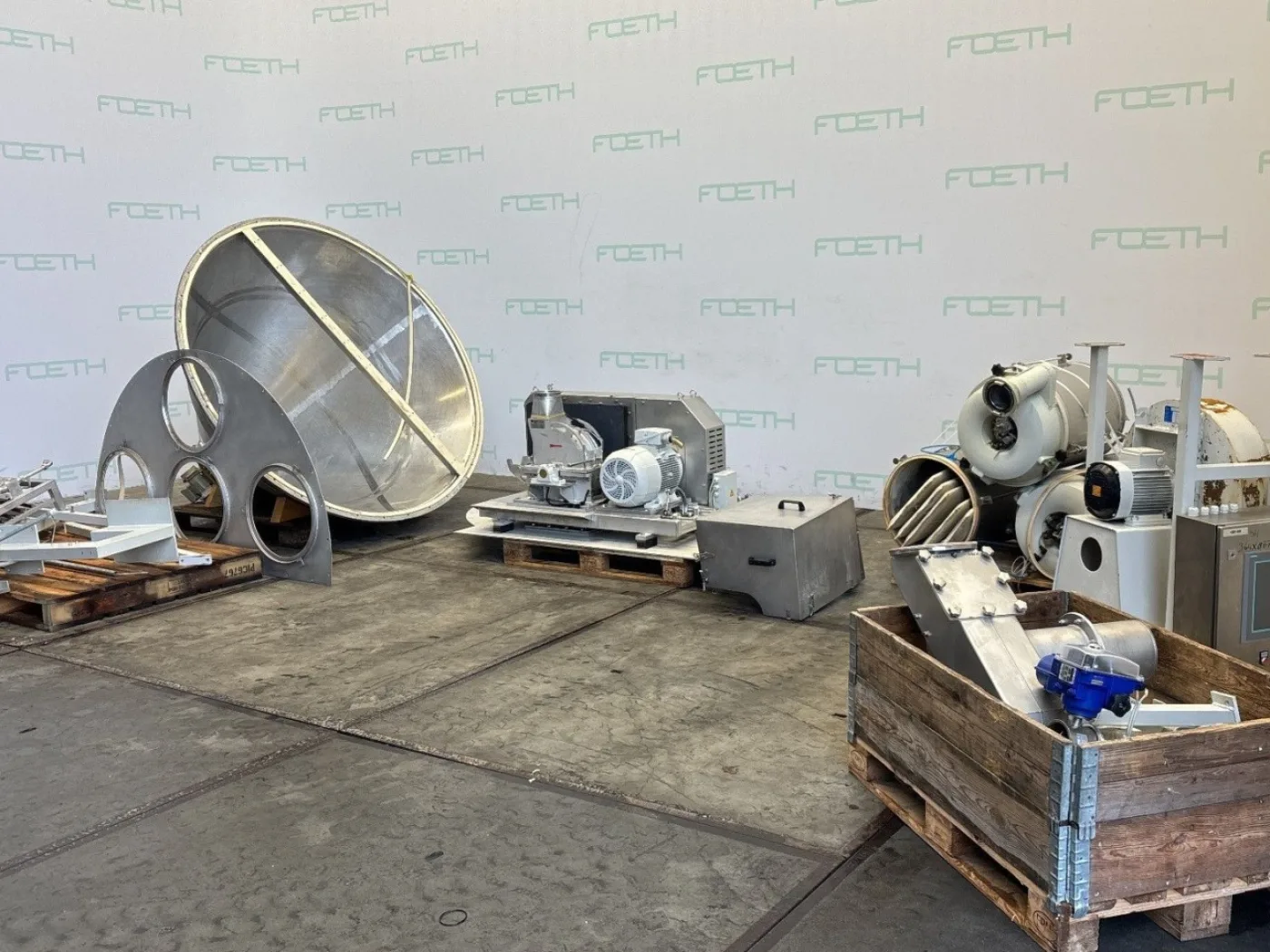 Hosokawa Alpine MP2-W — Cryogenic Milling Line - Hammer Mill - 1