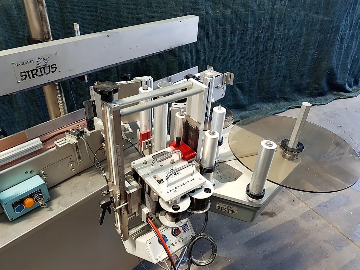 ETICHETTATRICE – HARLAND MACHINE SYSTEMS MOD. SIRIUS - 3