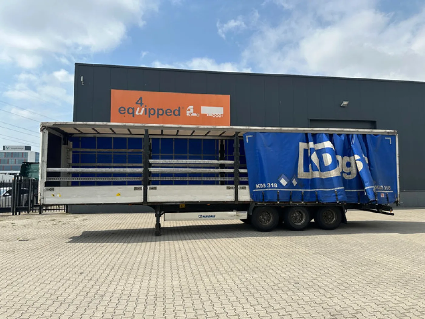 Krone ALU DROPSIDES / 2.80M INSIDE HEIGHT / BPW + DRUMBRAKES / NL-TRAILER / 4x available - 3