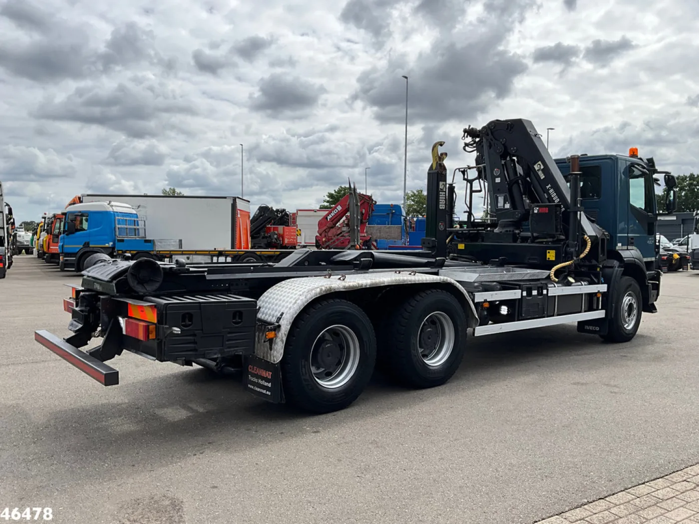 Iveco Trakker AD450T/P Euro 6 Hiab 18 Tonmeter laadkraan - 5