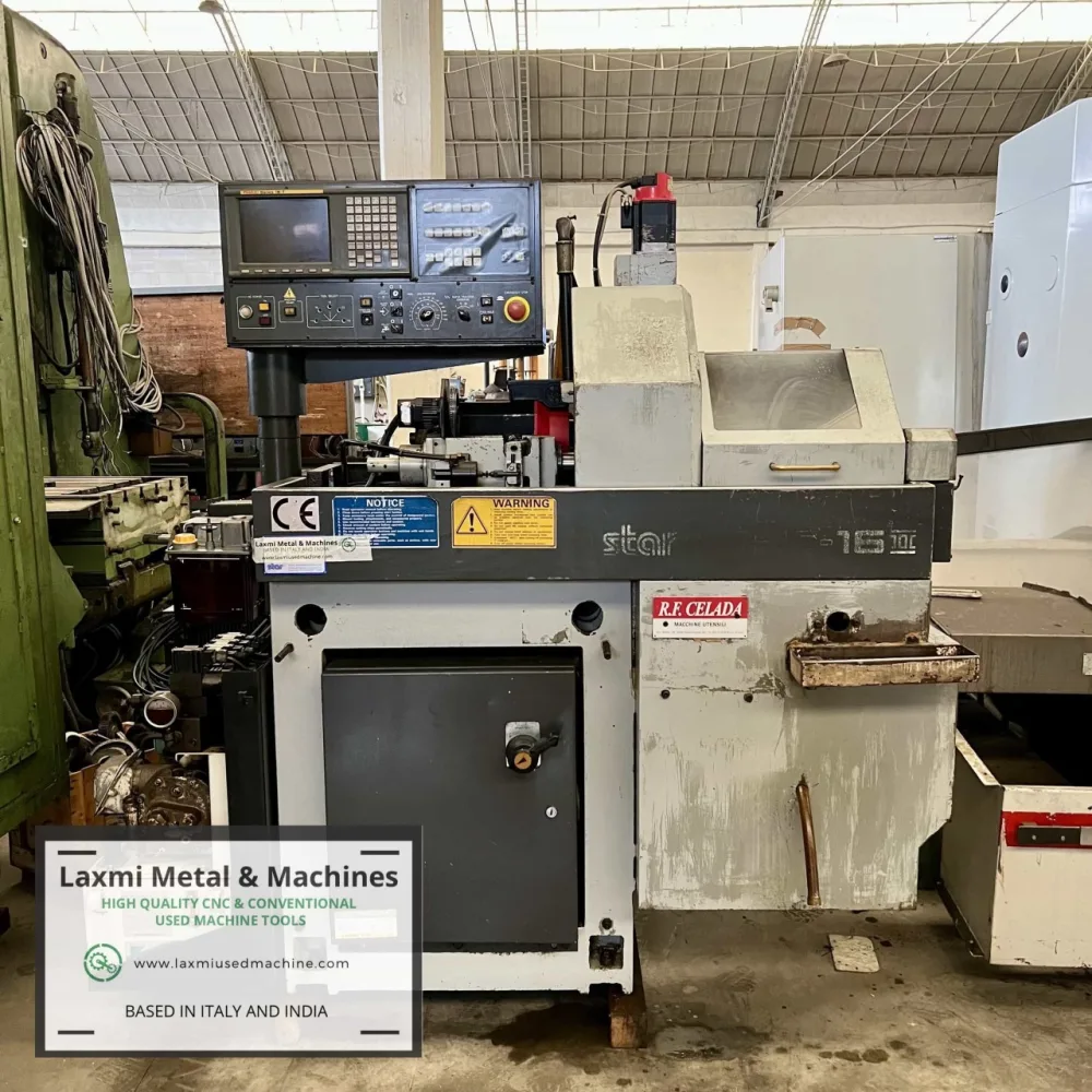 5 AXIS - SWISS TYPE CNC AUTOMATIC LATHE, STAR - 16 RNC II - Laxmi Metal & Machines, Rohtak