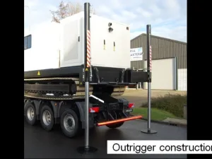 Outrigger Construction for CPT Crawler