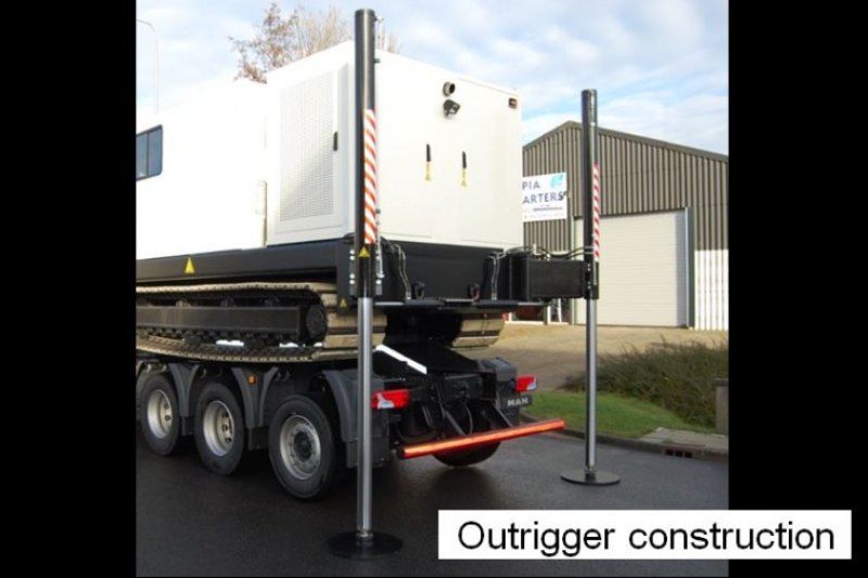 Outrigger Construction for CPT Crawler