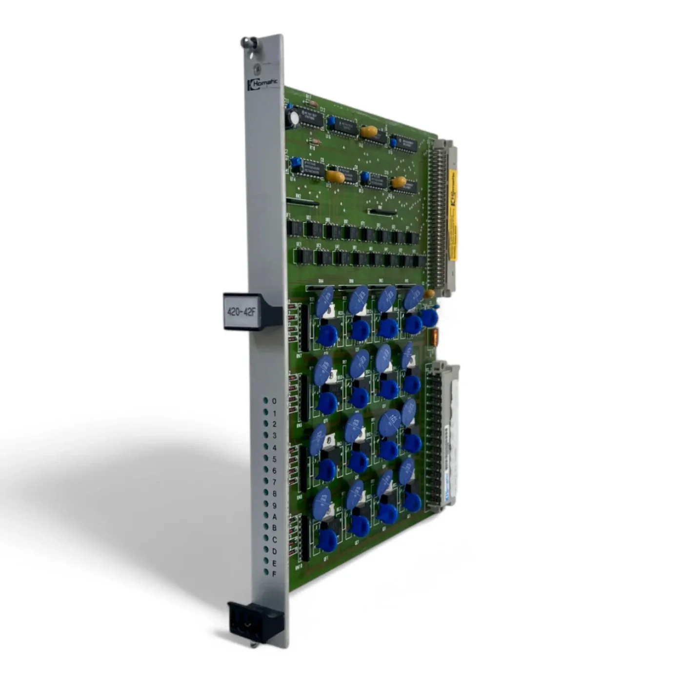 HOMAG HOMAG HOMATIC Ausgangskarte 16A 24V PNP HC020 Art. 2-083-01-5408 Ser.:HO0121600 BAZ BOF Art.-Nr. HO0121600 - 1