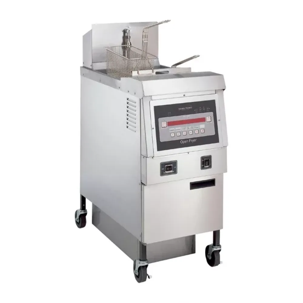 Henny Penny Open Single Well Gas Fryer HPOFG321-C1000 - islandcatering