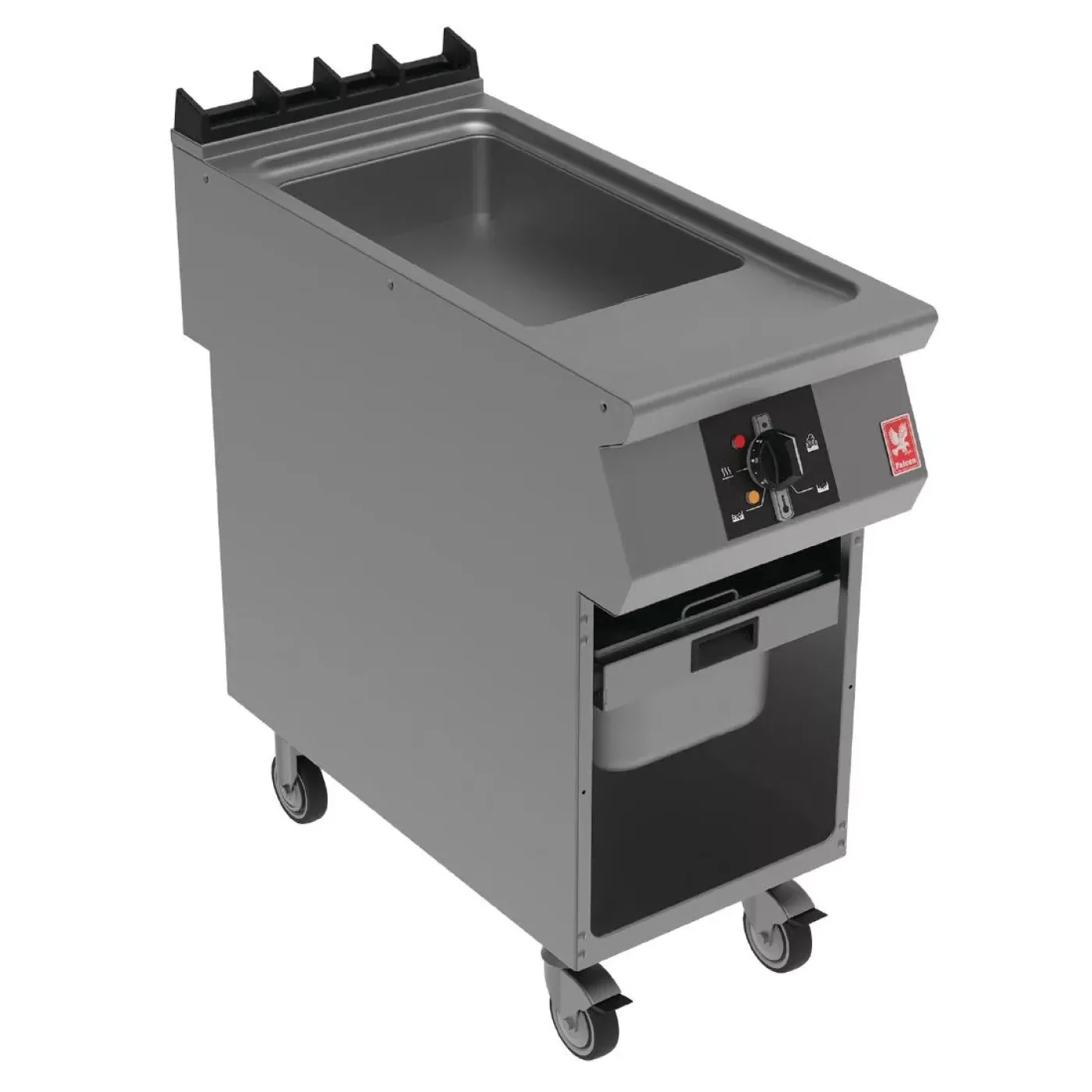 Falcon F900 Flexi Pan with Castors E9941 - islandcatering - 1