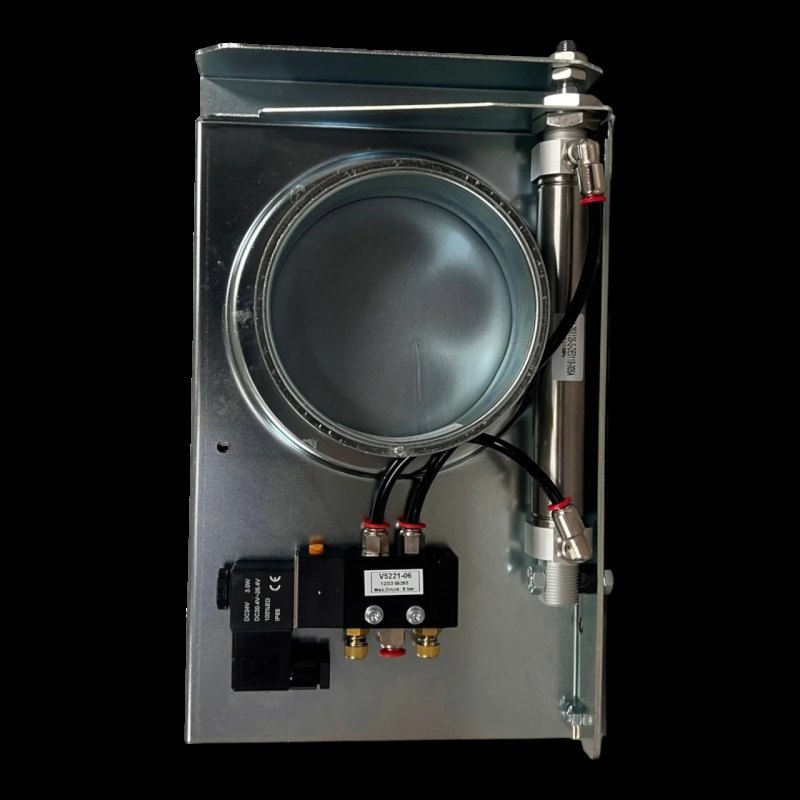 Pneumatikschieber Schieber Absperrschieber SCHUKO NESTRO POLYTECHNIK ALKO etc. (pneumatic slide valve) Art.-Nr. 10024