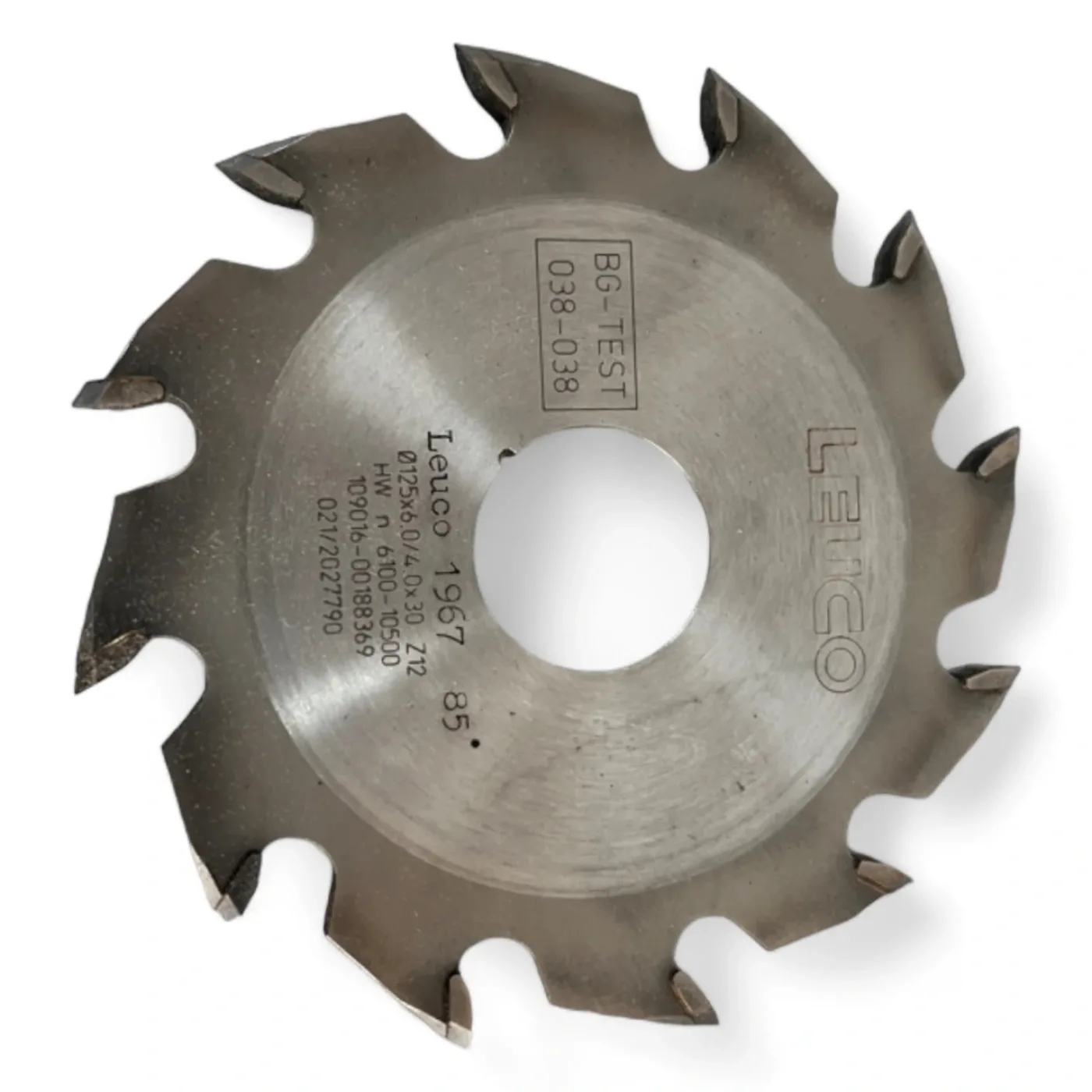 LEUCO HW Nuter 125 x 6.0/4.0x30 Z12 Art.-Nr. 12560403012 - 1