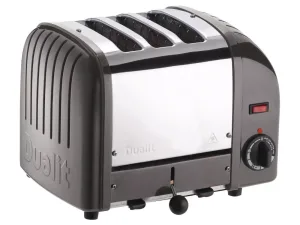 Dualit 3 Slice Vario Toaster Metallic Charcoal 30080 - islandcatering