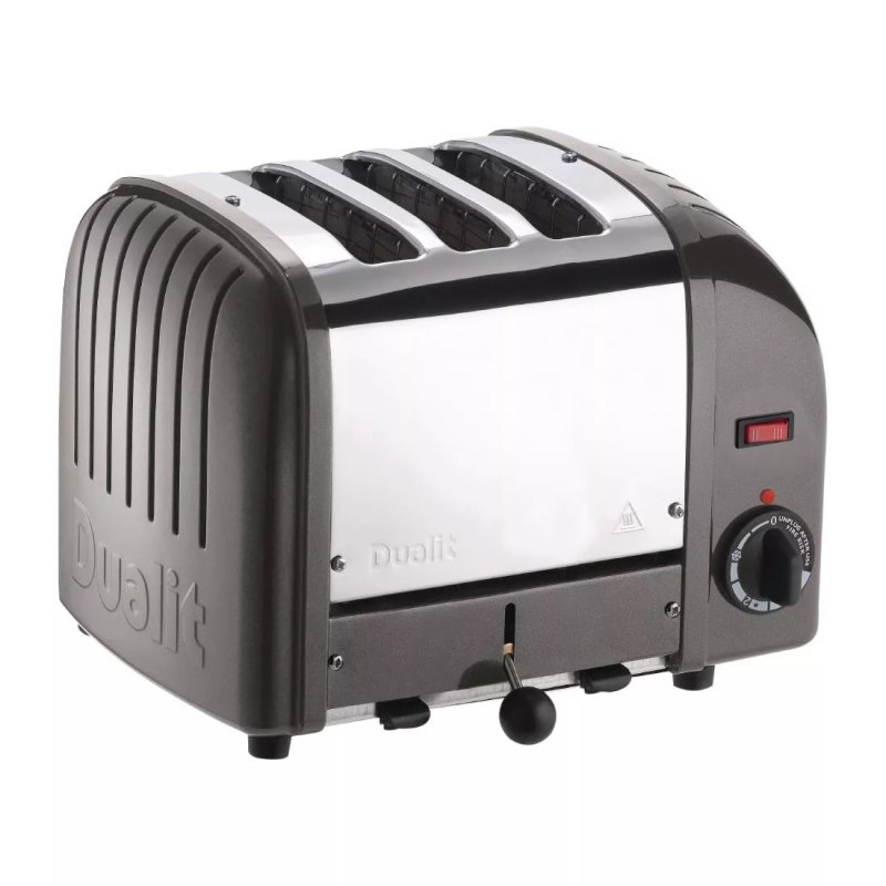 Dualit 3 Slice Vario Toaster Metallic Charcoal 30080 - islandcatering