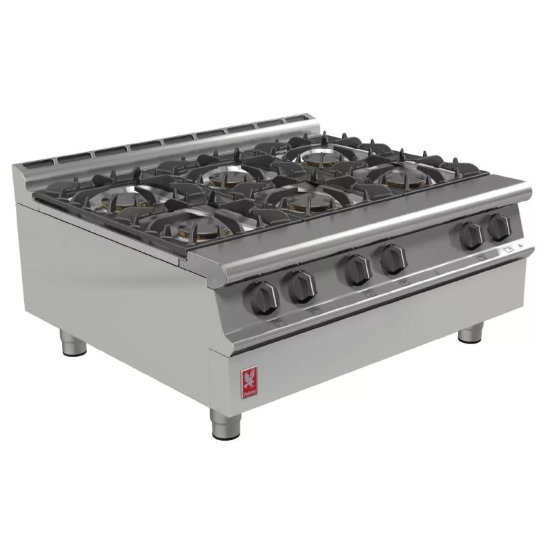 Falcon Dominator Plus 6 Burner Natural Gas Boiling Top G3121 - islandcatering
