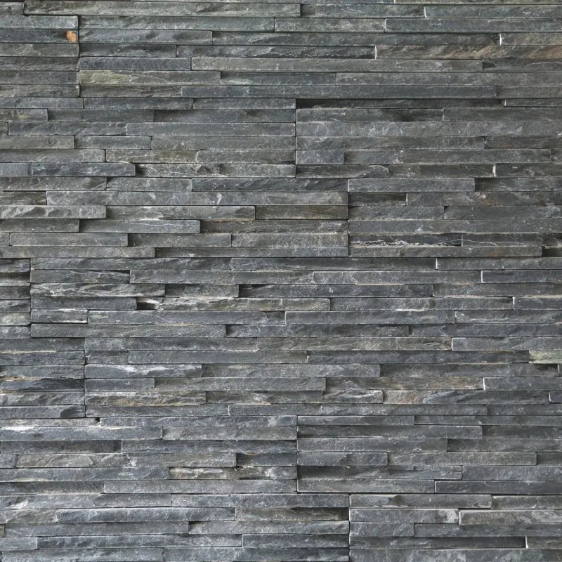Black Slate XS steenstrip 60x15x2-3,5 cm.