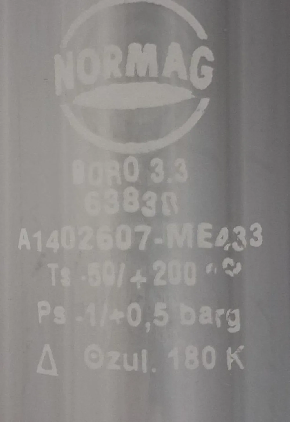 Normag Rohrstock A1402607-ME433 doppelwandiges, manteltemperierbares Glasrohr