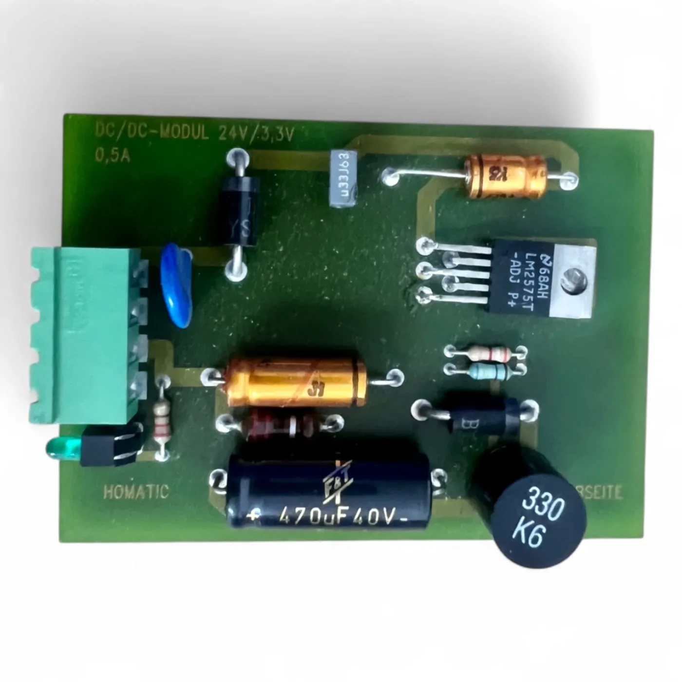 Homag Homatic DC/DC-Modul 24V/3,3V 0,5A Art.-Nr. HO01237421 - 1