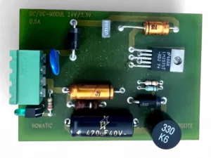 Homag Homatic DC/DC-Modul 24V/3,3V 0,5A Art.-Nr. HO01237421