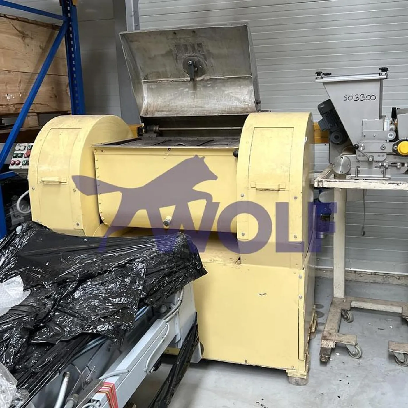 Doppel-Z-Kneter "WLS" - ca. 150 Liter Inhalt. - 3