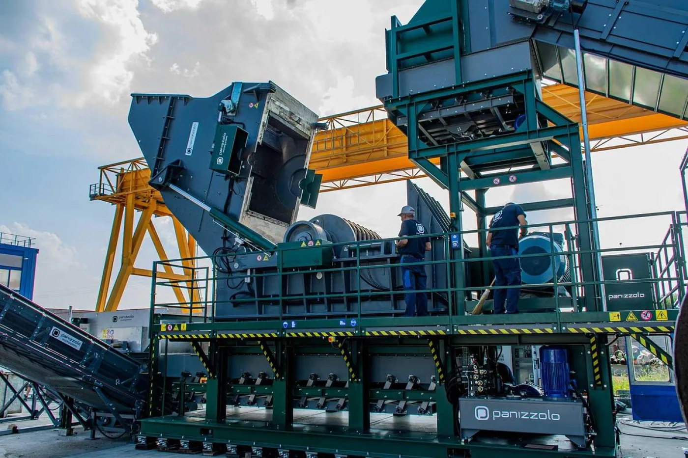 Panizzolo Mega 735 Stationary Hammer Mill. - 4