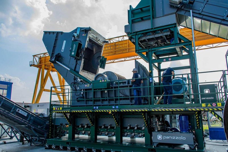 Panizzolo Mega 735 Stationary Hammer Mill.