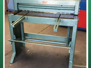 EDWARDS Treadle Guillotine 36" (3ft) x 16swg Capacity (ETG36) - WNS - W. Neal Services Ltd