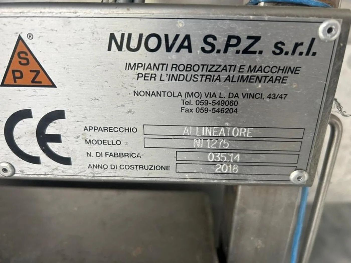 2018 NUOVA SPZ NI 1275 AL0244 - 8