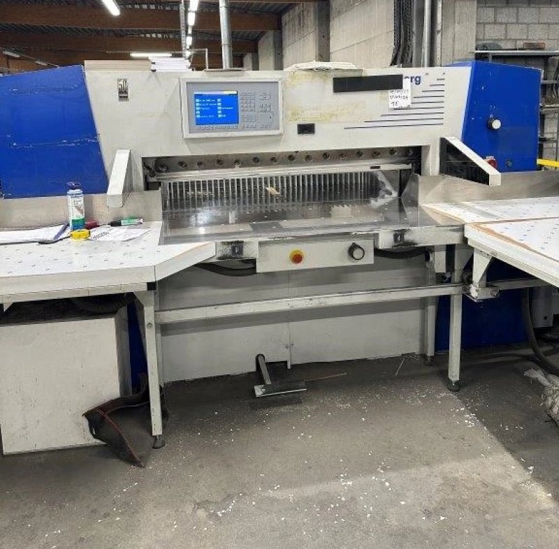 Wohlenberg 137 Cut-Tec cutting machine