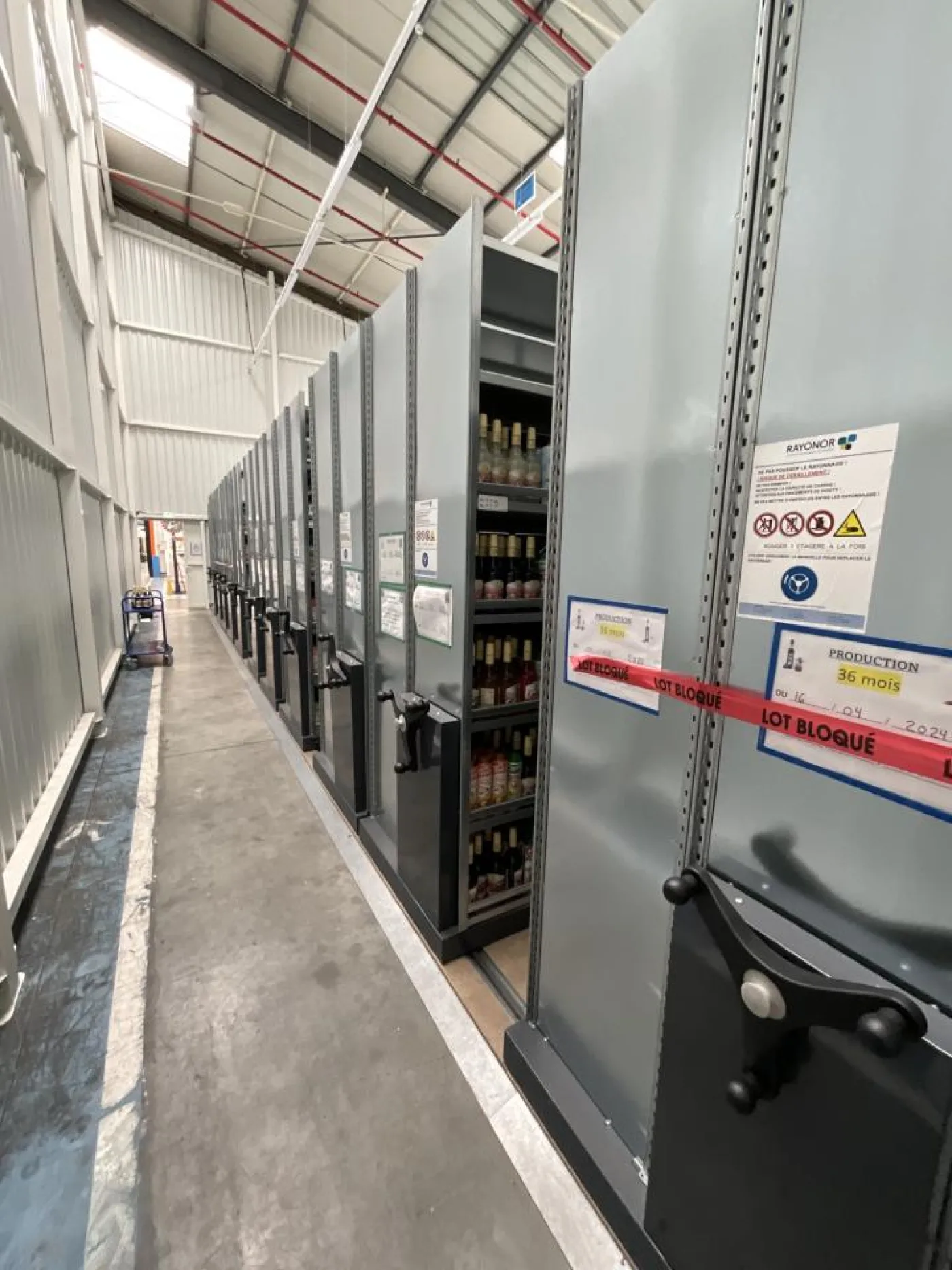 Rayonor Document or Sample Archive Storage Racking - 1