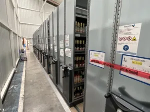 Rayonor Document or Sample Archive Storage Racking