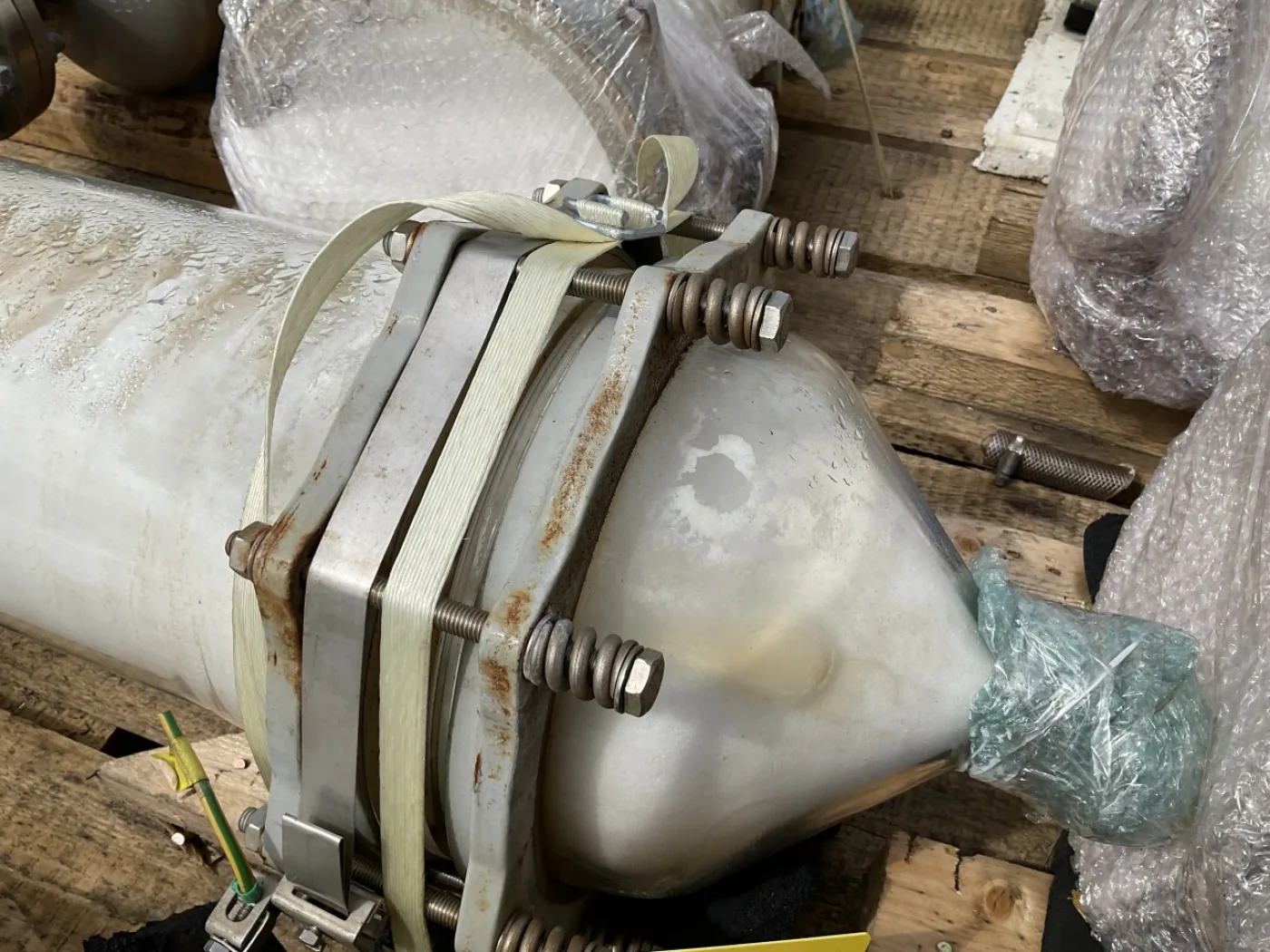 QVF Glasstechnik Glass spiral 5m² - Shell and tube heat exchanger - 6