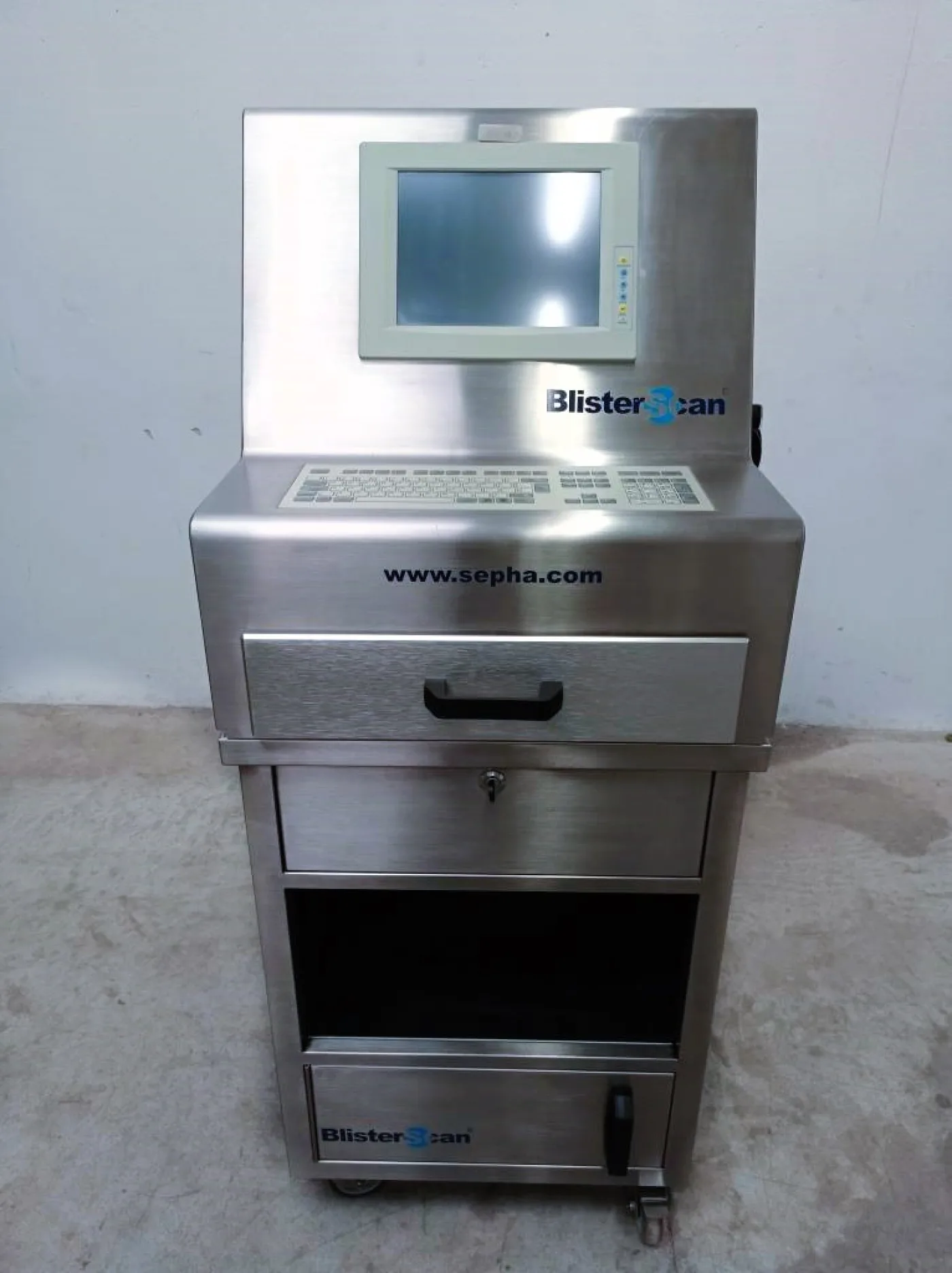 TESTER RILEVAMENTO PERDITE PER BLISTER – SEPHASCAN – MOD. BLISTERSCAN - 5