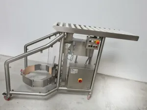STAZIONE RIBALTAFUSTI CON VIBRAZIONE – VIMA IMPIANTI – MOD. DRUM TILTING STATION