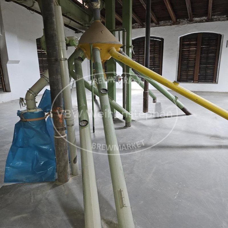 Malt Receiving, Storage, and Cleaning, as well as Conveying