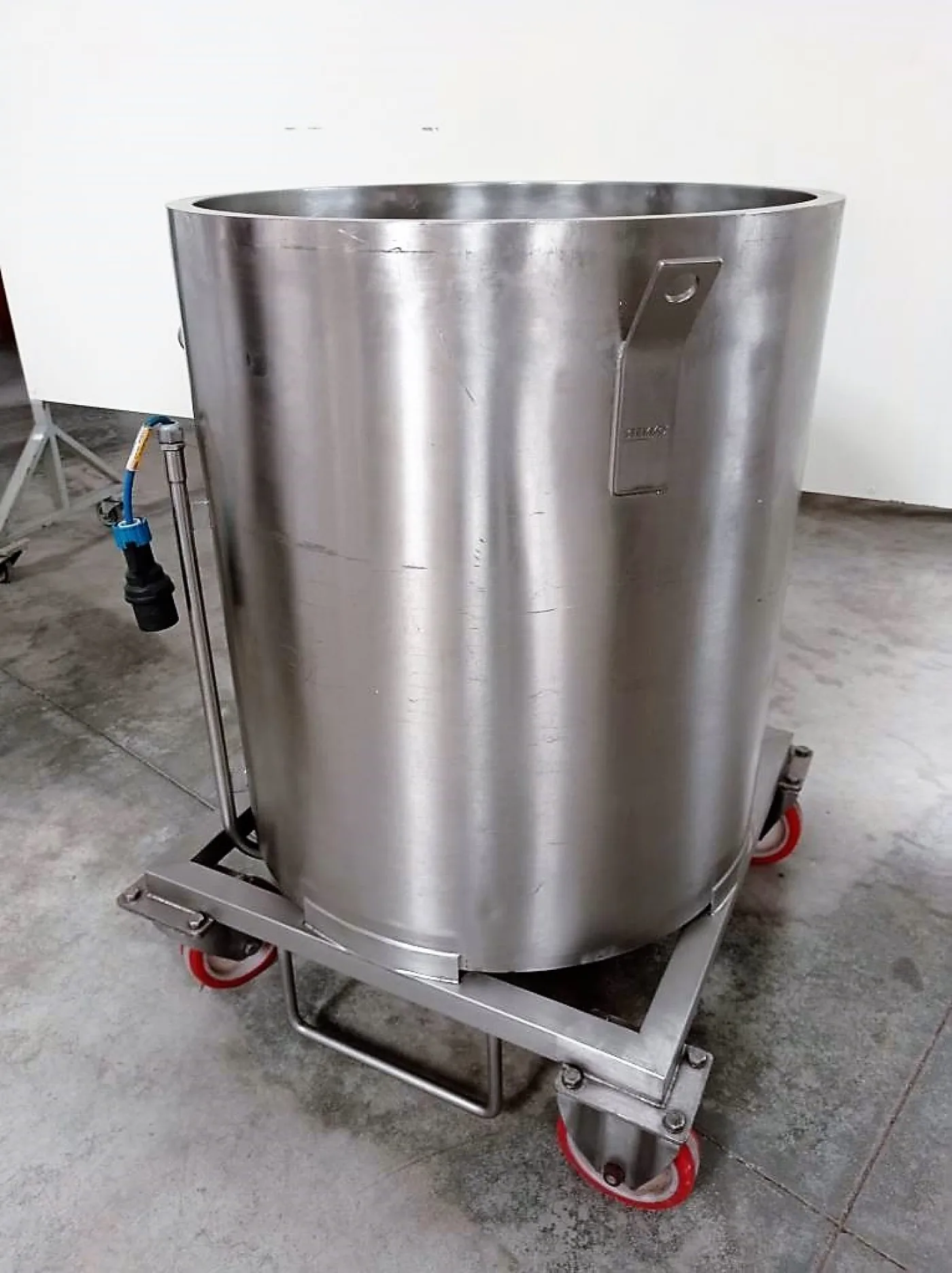 SERBATOIO RISCALDATO CARRELLATO – STEKKO – MOD. G130 - 1