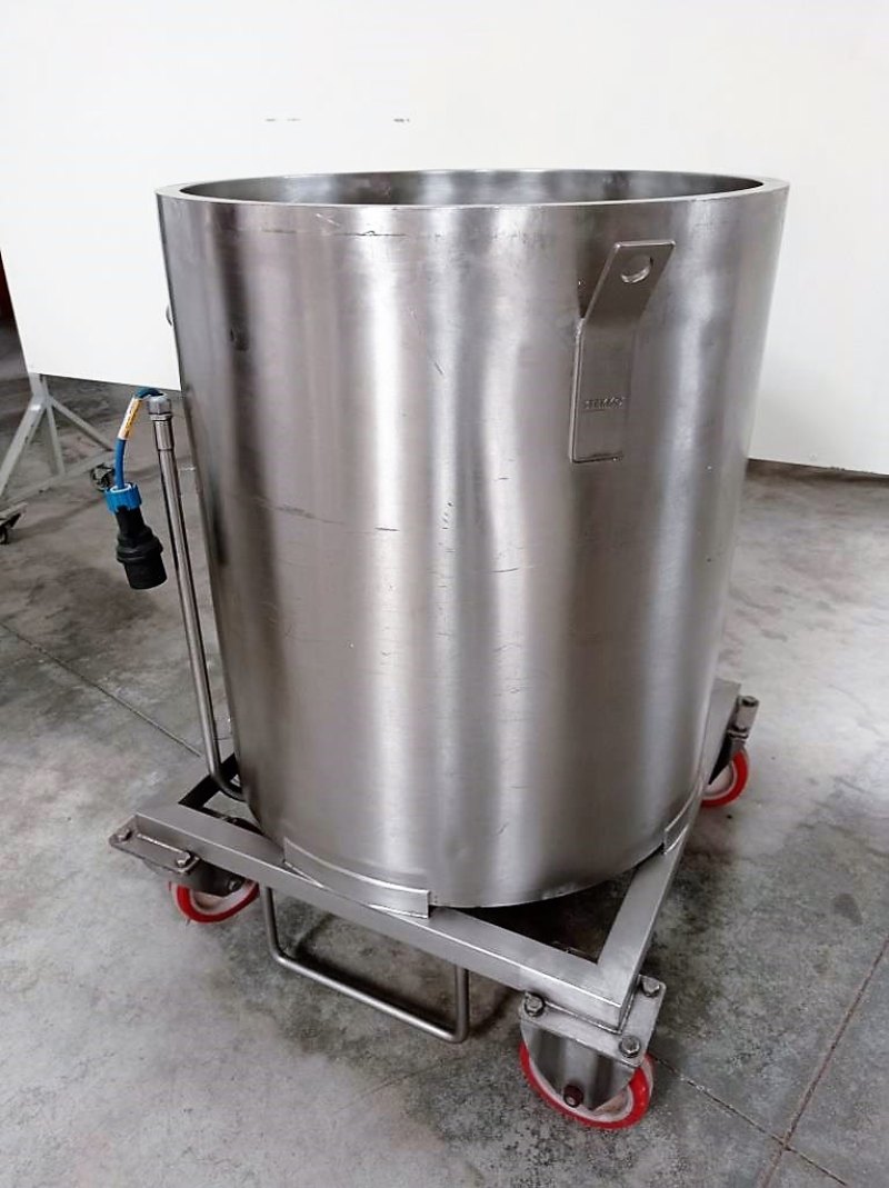 SERBATOIO RISCALDATO CARRELLATO – STEKKO – MOD. G130