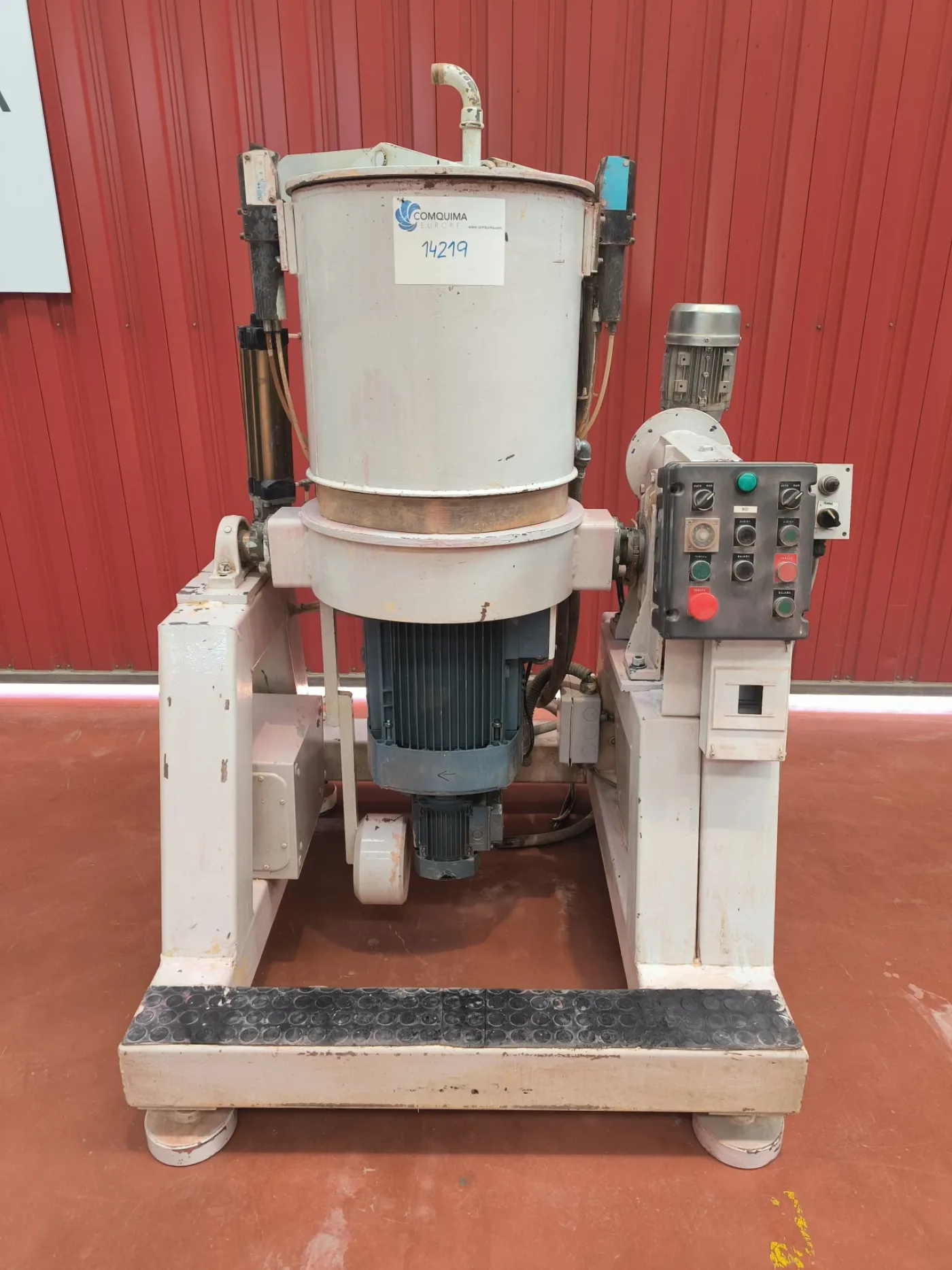 GRINDER MILL STAINLESS STEEL 50 LITERS WITH JACKET, TILTING DISCHARGE AND CONTROL PANEL - 5