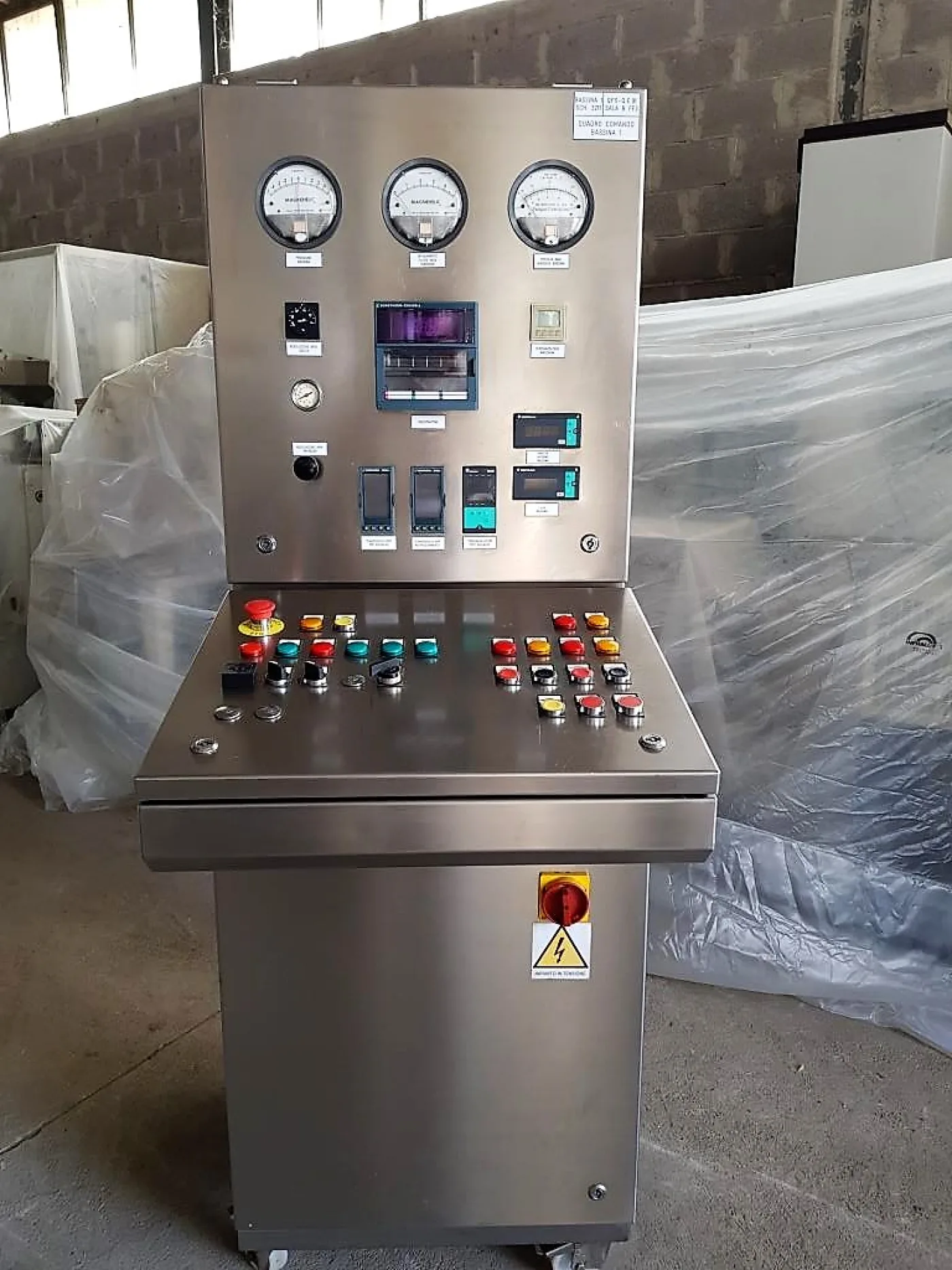 QUADRO POTENZA E CONTROLLO BASSINA – GS - 3