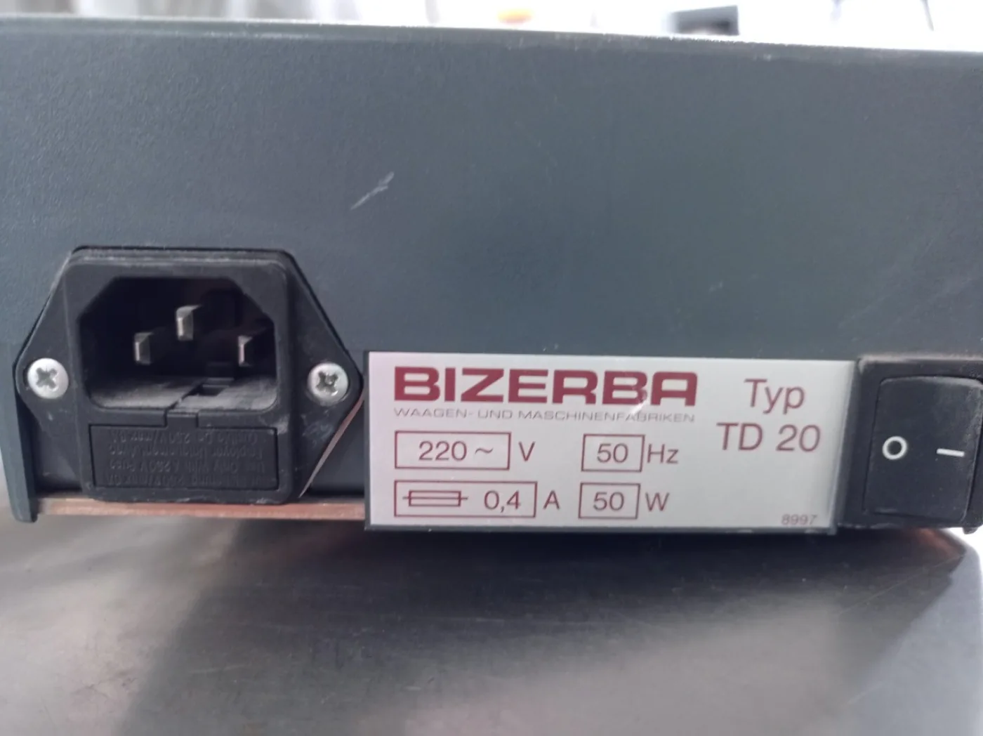 BILANCIA PESAPALLET – BIZERBA – MOD.VE3000P - 7