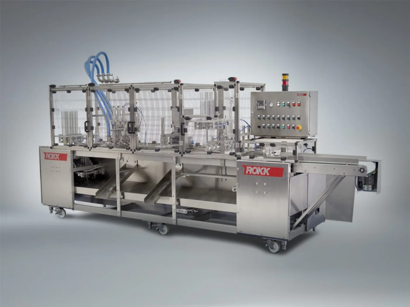 ROKK RL 12000 Linear Cup, Tub and Cone Filling Machine - 1