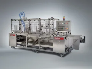 ROKK RL 12000 Linear Cup, Tub and Cone Filling Machine