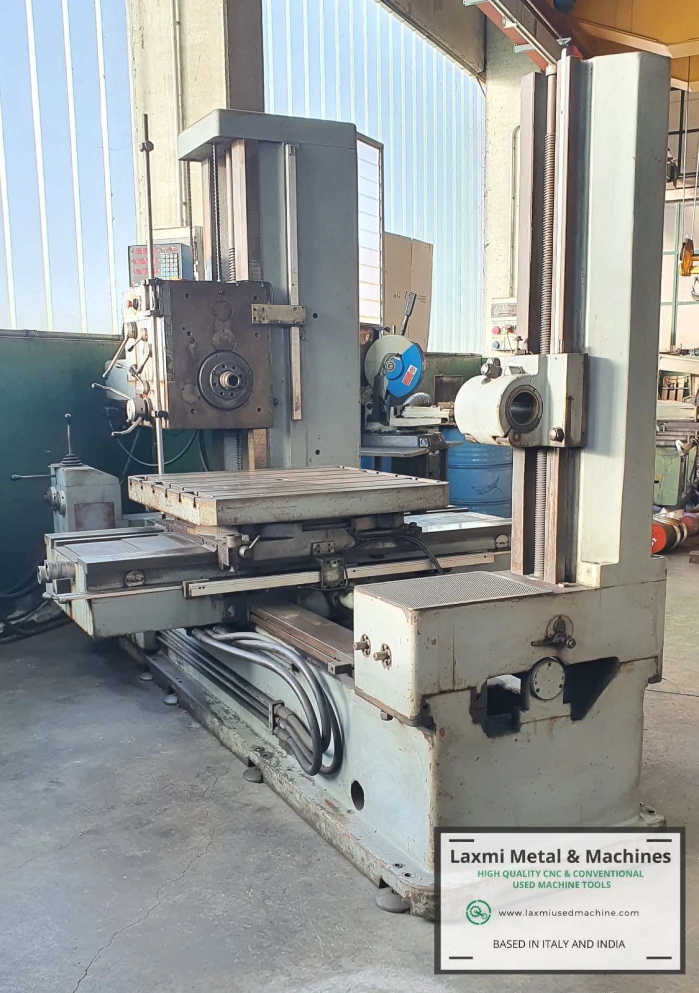 HORIZONTAL BORING MACHINE, SAN ROCCO - MEC 3 - Laxmi Metal & Machines, Rohtak - 1