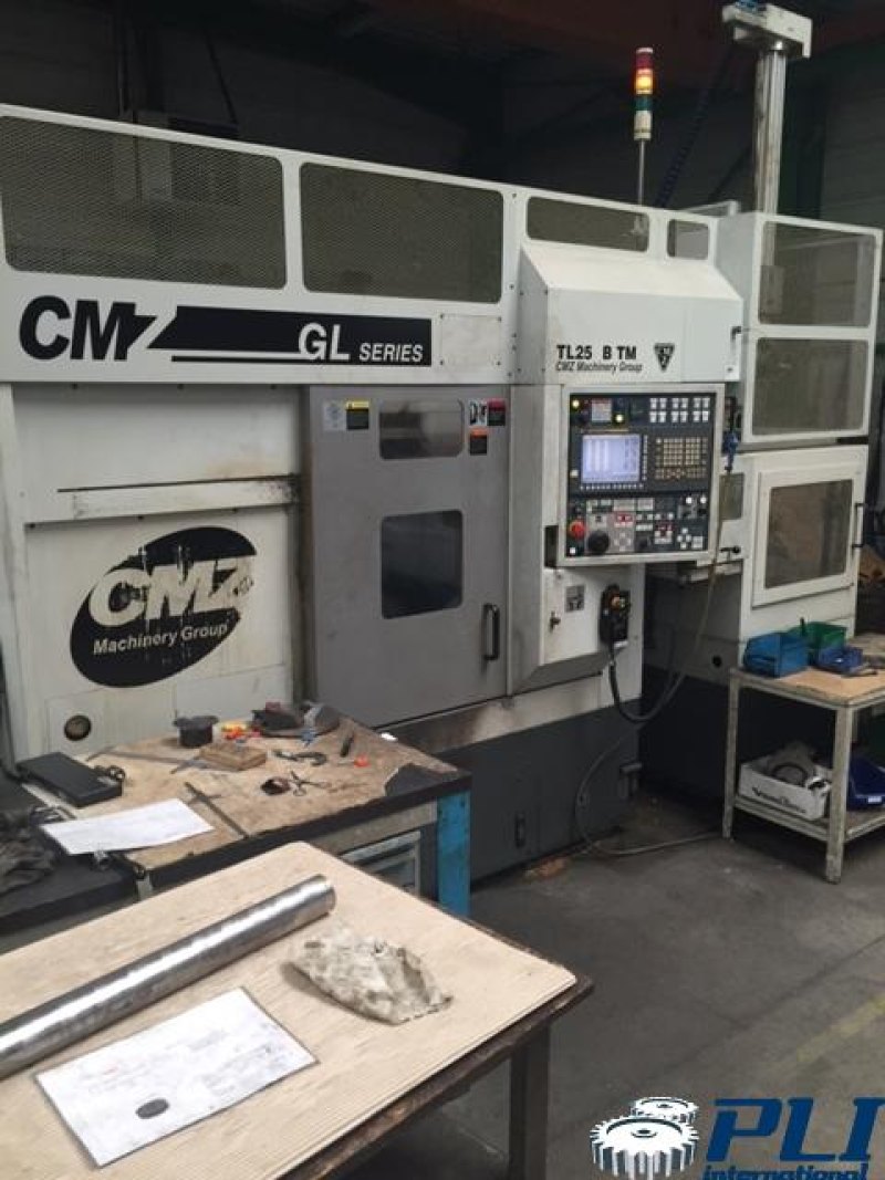 3-axis lathe CMZ TL25 BTM + loading robot