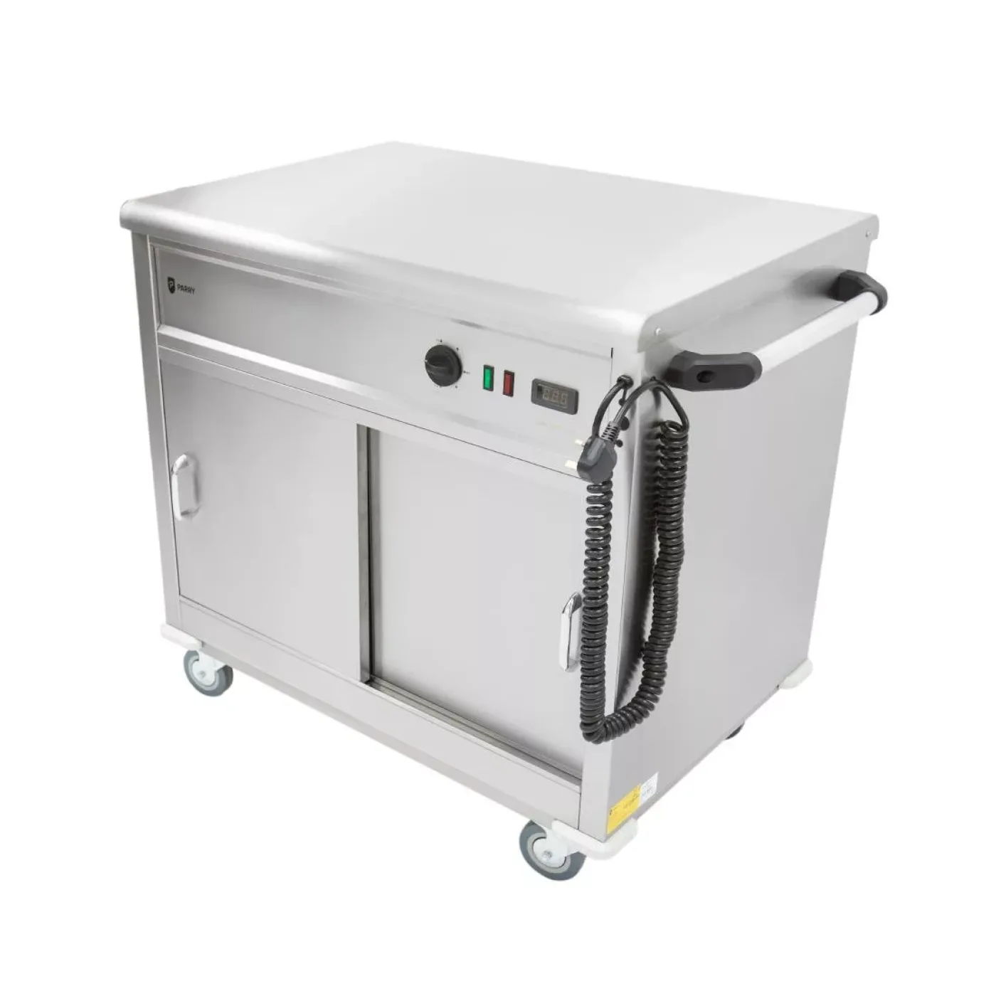 Parry Mobile Servery with Flat Top MSF9 - islandcatering - 2