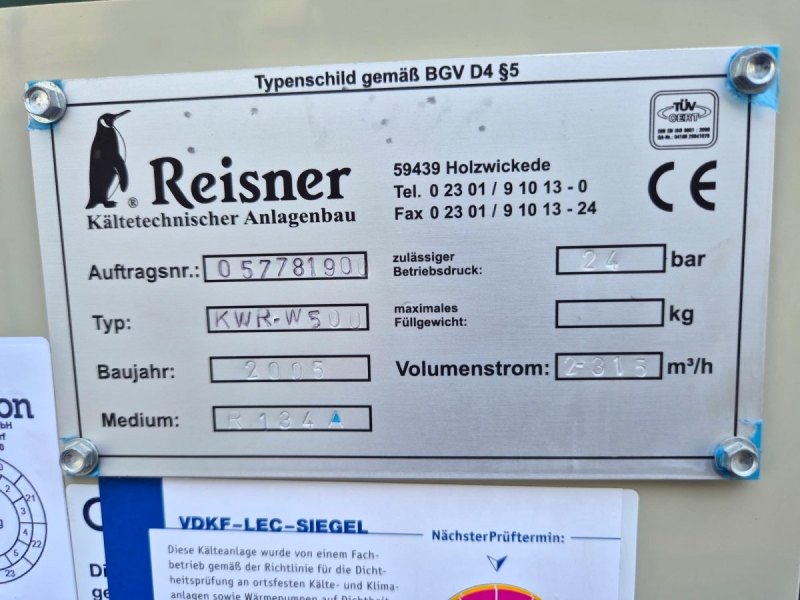 Bitzer Kaltwassersatz KWR W500