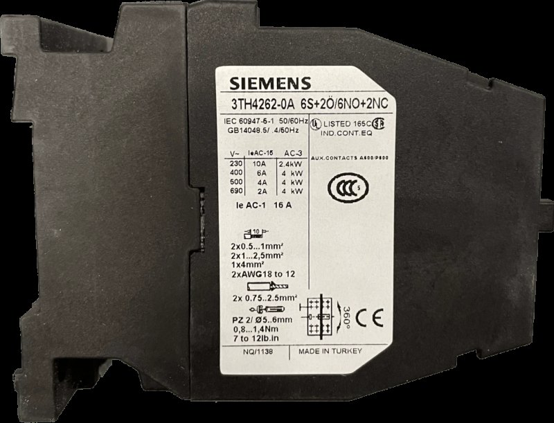 Siemens Hilfsschütz 3TH4262-0AP0