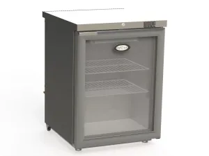 Foster 1 Glass Door 150Ltr Under Counter Fridge with Light HR150G-13/174 - islandcatering