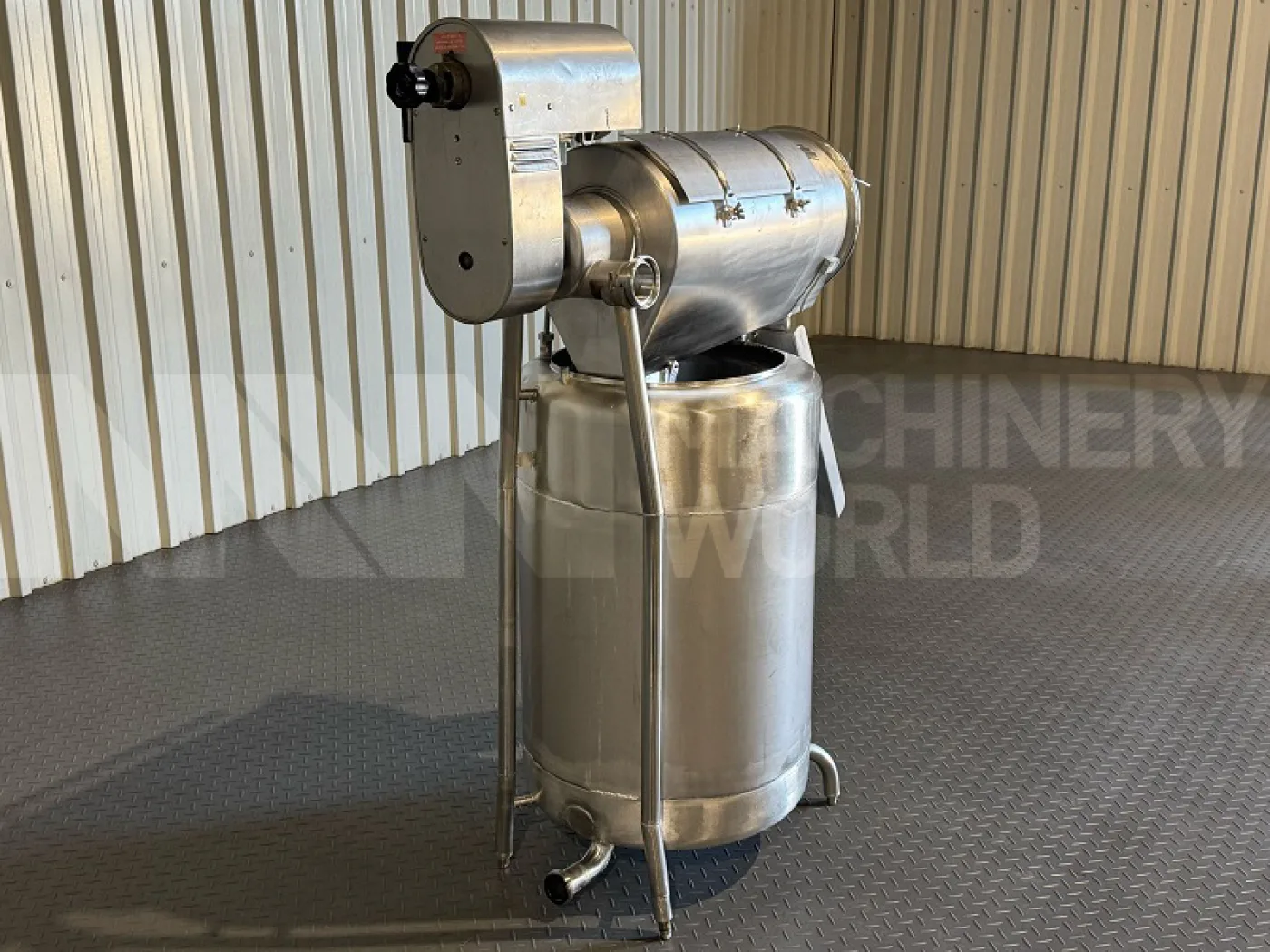 Cheese Curd Fines Saver Liquid-Solid Separator Rotary Filter - 3