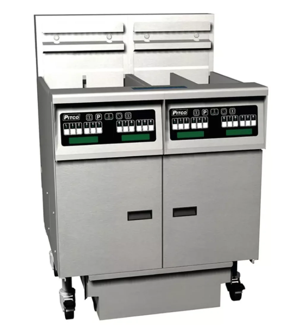 Falcon Fryer G3860F Dominator Plus Single Pan Wide Twin Basket 40L Gas - islandcatering